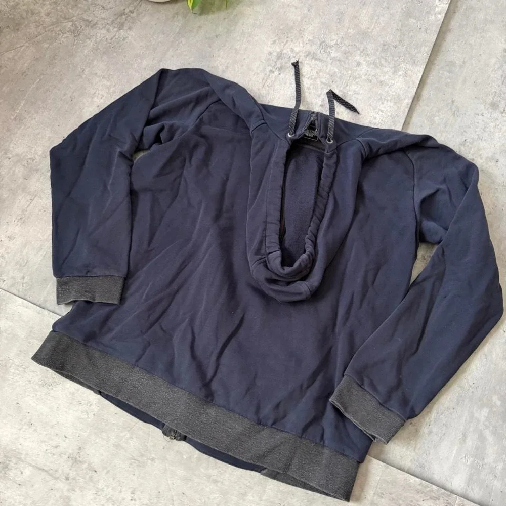 The North Face Navy Blue Zip Up Hoodie